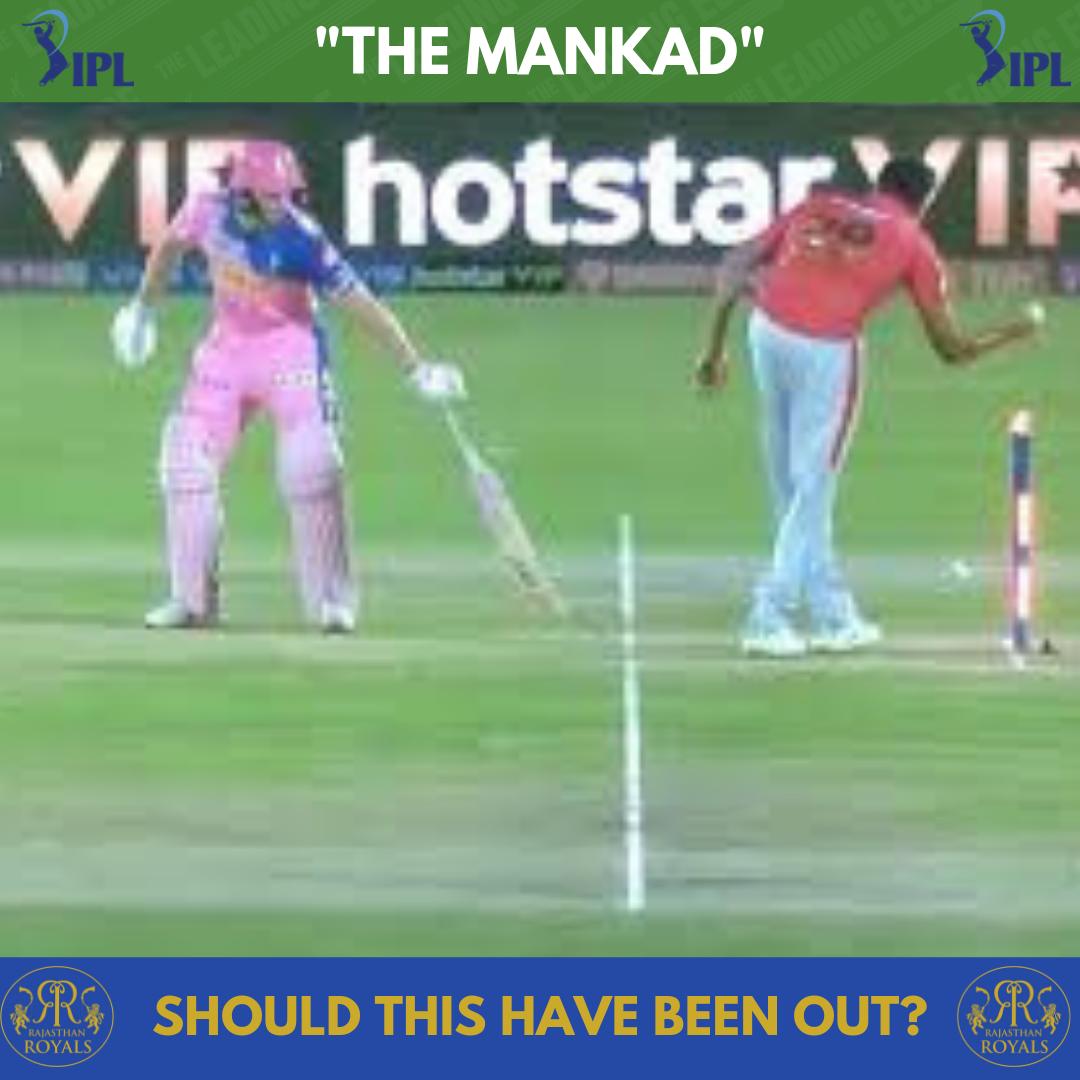 LeadingEdgePod's tweet photo. Right the last time I tweet about "The Mankad"
If you play cricket and this happened against you I'm betting the rest of the game would be unpleasant.
If this was Virat Kohli would it de deemed ok?
#IPL #Mankad #AshwinMankads #ButlerRunOut https://t.co/31t4IvRZY6