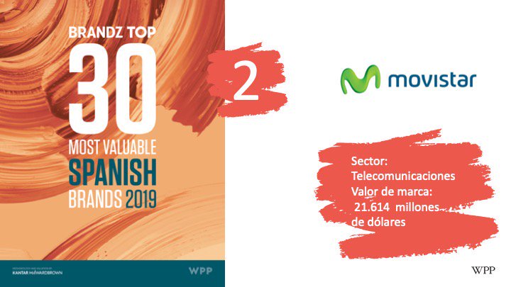 Según el estudio #BrandZSpain de <a href="/Kantar_Es/">Kantar ES</a>, somos la segunda marca española más valiosa. Gracias por el reconocimiento que nos anima a esforzarnos por seguir mejorando.