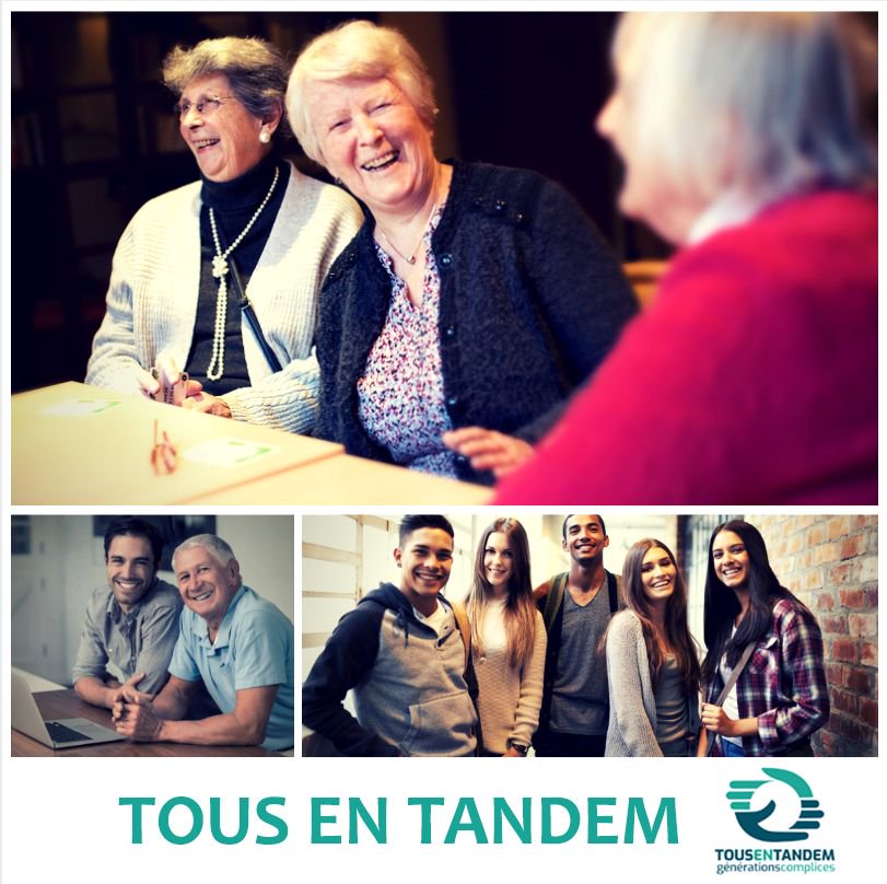 tousentandem's tweet photo. [Intergénérationnel] D’après les participants, les animations #intergenerationnelles proposées @tousentandem sont « conviviales, ludiques et enrichissantes. Découvrez notre démarche basée avant tout sur la valorisation de la personne âgée : https://t.co/xuhRvRiWpU #Vieillesse https://t.co/LNmBpXCcQ0