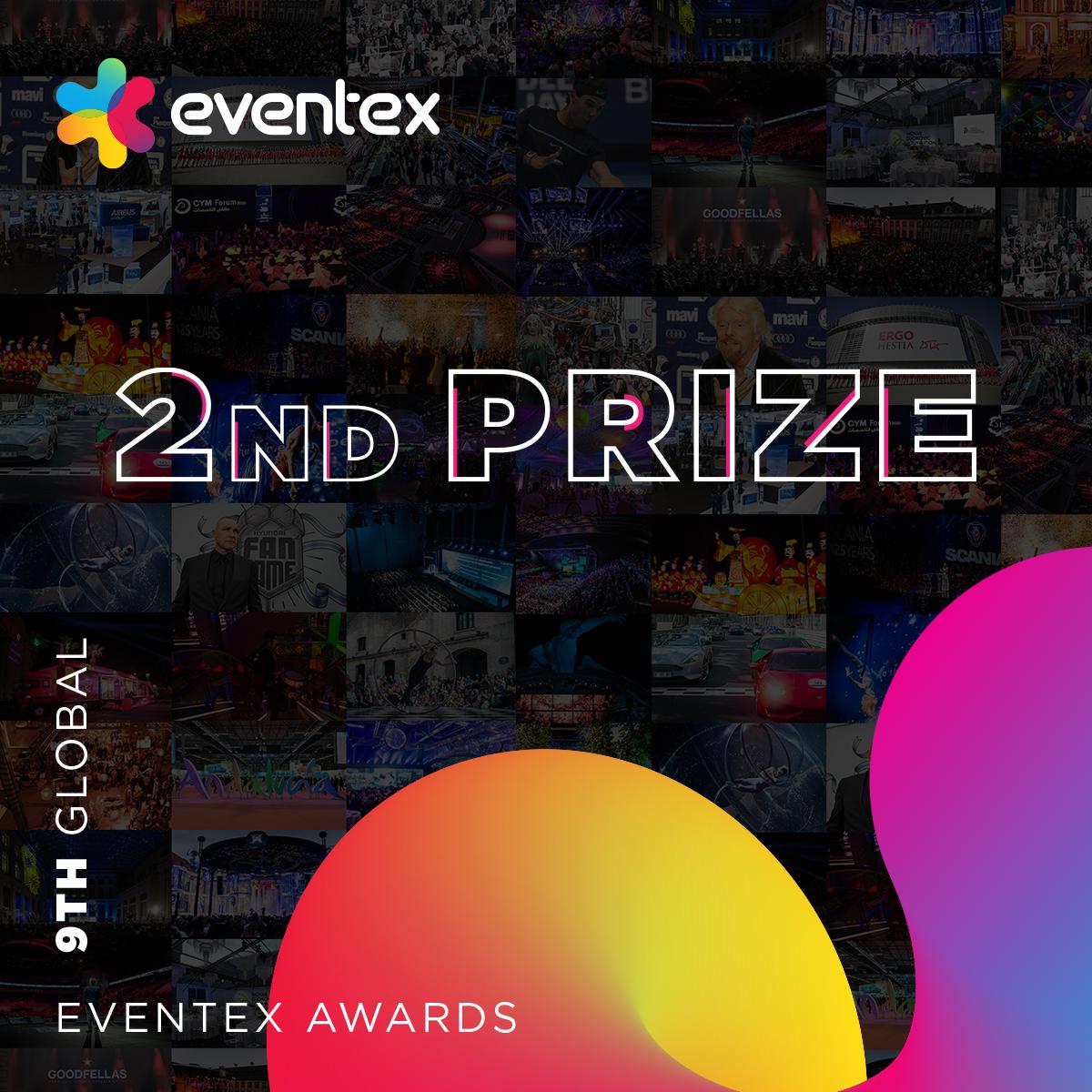 eventarchitect1's tweet photo. Today we have won 3 awards of the eventex awards 2019. The international jury had to choose between 330 cases out of more than 42 countries.
3th place best employee engagement worldwide
2nd place bes corporate event worldwide
1st place (GOLD) for best incentive event worldwide. https://t.co/8cmvfIYgWJ