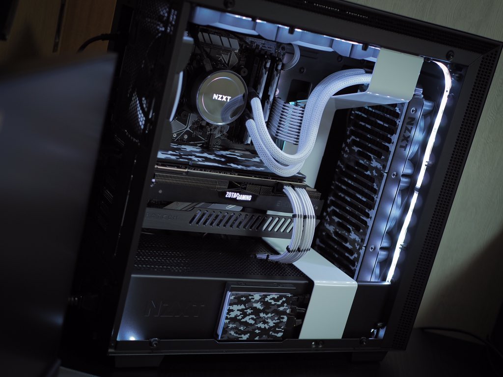 fgsmusdm's tweet image. デジカモ尽くし。
#NZXT #V1TECH