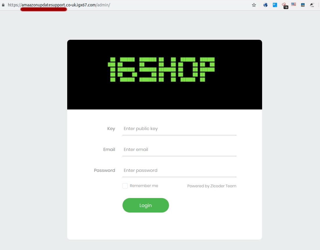 dave_daves's tweet photo. When you set the domain for an Amazon #phishing kit and then you change your mind and go for the old #16Shop
hxxps://amaazonupdatesupport.co-uk.igx67.com/admin/
https://t.co/4NN2xegYq8
IP 162.144.64.44 #UnifiedLayer
@ANeilan @PhishingAi @tiketiketikeke @ninoseki @nullcookies https://t.co/n7YitP8A2h