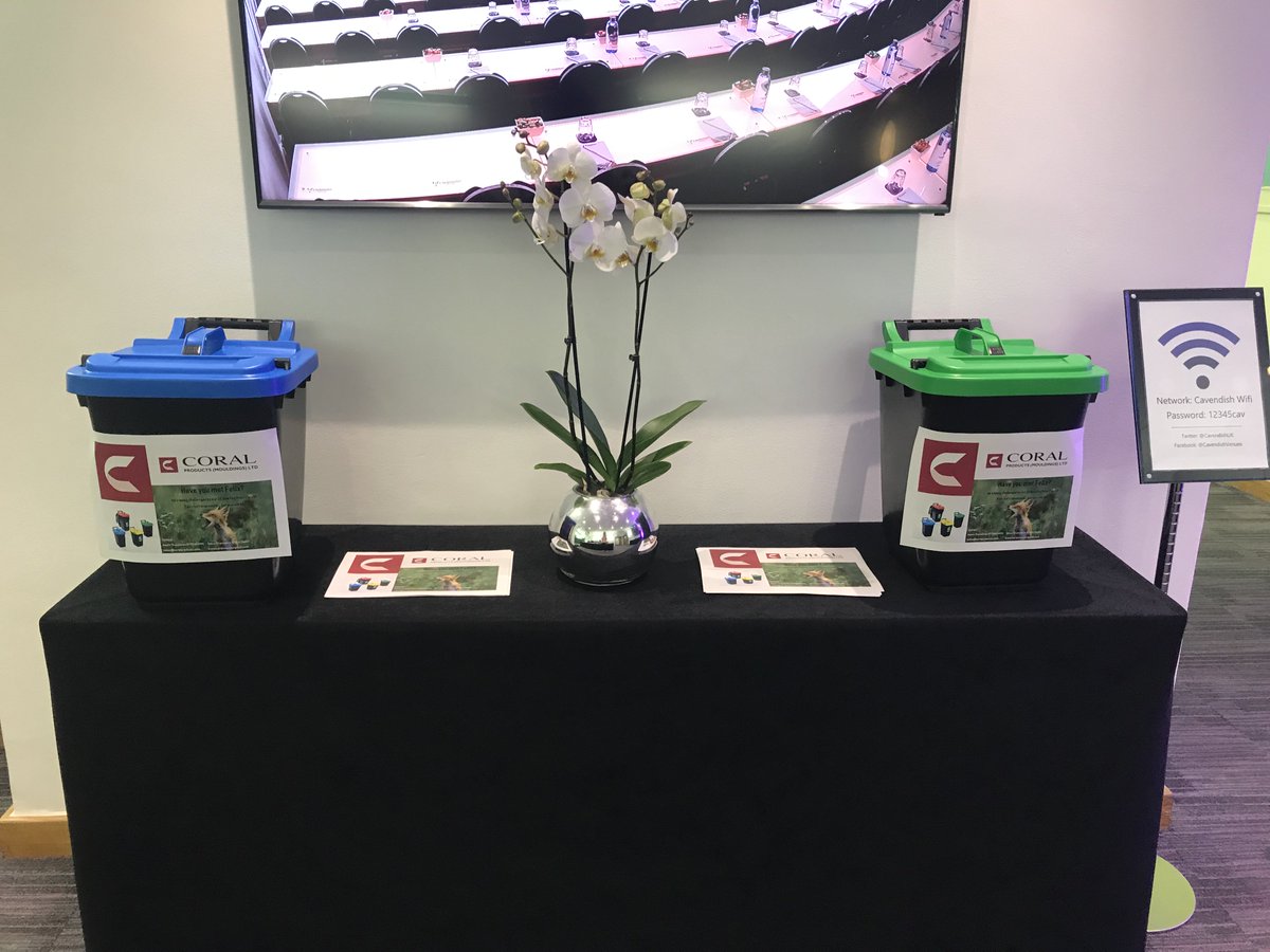 CoralproductsUK's tweet photo. Our Felix the #foxproof caddy‘s are at the @LARACspeaks conference in London. Food waste an important matter for everyone to address! A great opportunity to see our quality plastic 23 litre caddy utilising recycled plastic.
#foodwaste #council #plastic #recycling https://t.co/lYyXMB9xoS