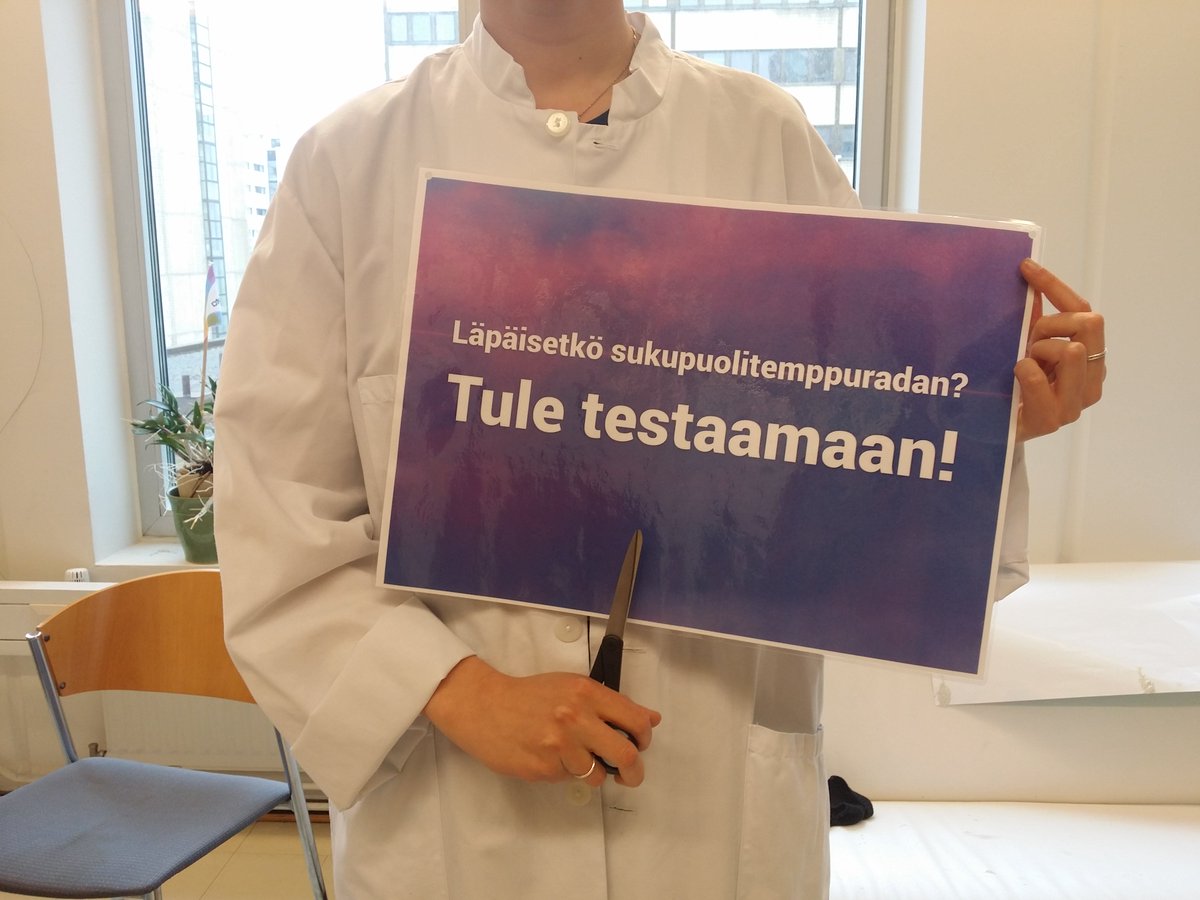 translaki's tweet photo. Kampanjan elämyksellinen sukupuolitemppurata on tänään koettavissa Turussa @MediaVimma´ssa klo 15-19! Mukana myös Turun seudun Seta. #translaki #tuseta #translagen #Nuori2019 https://t.co/4zpHmBO5rO