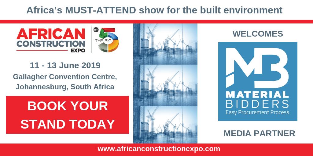 MaterialBidders's tweet photo. It is an honor and a privilege for Material Bidders to be Media Partner to African Construction Expo Powered by The Big 5. @AfriConstruct
#MaterialBidders #Egypt #Cairo #construction #buildingmaterials #southafrica #africa #johansberg
#InvestInEgypt #thisisegypt #WINDOWS #DOORS https://t.co/TwJRtAzmz8