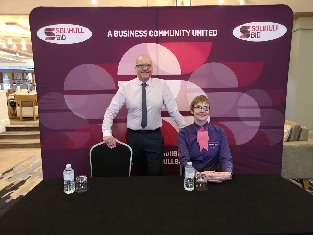 Solihull BID tweet media