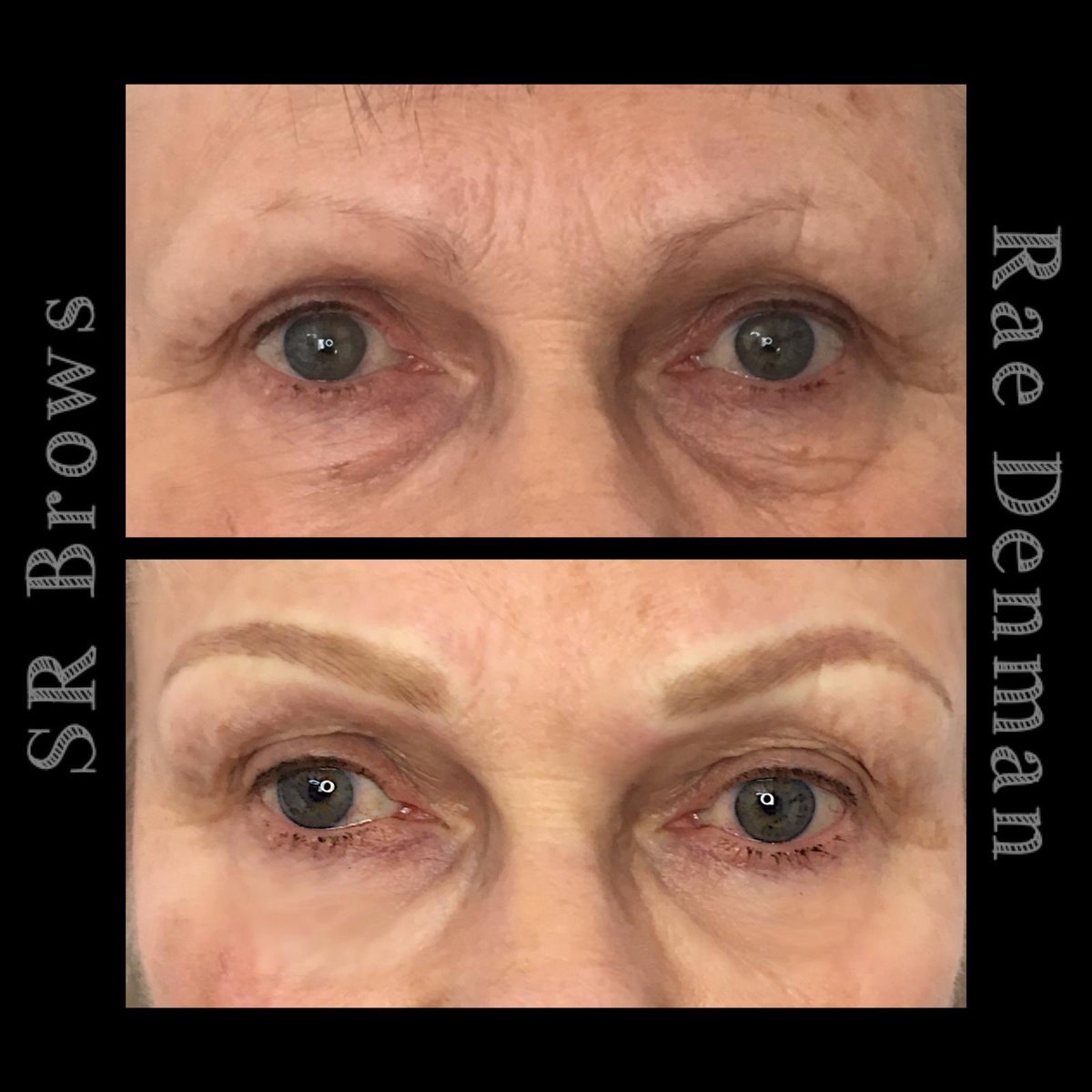 raedenman_'s tweet photo. Thanks to Christine for trusting me with her brows. Very blonde, fine, sparse hair. First session of SR Brows - Bespoke brows whatever your age. #srbrows #permanentmakeup #permanenteyebrows #permanenteyeliner #permanentlips #medicaltattooing #medicaltattooartist #medicalmakeup https://t.co/IKOezAAWFP