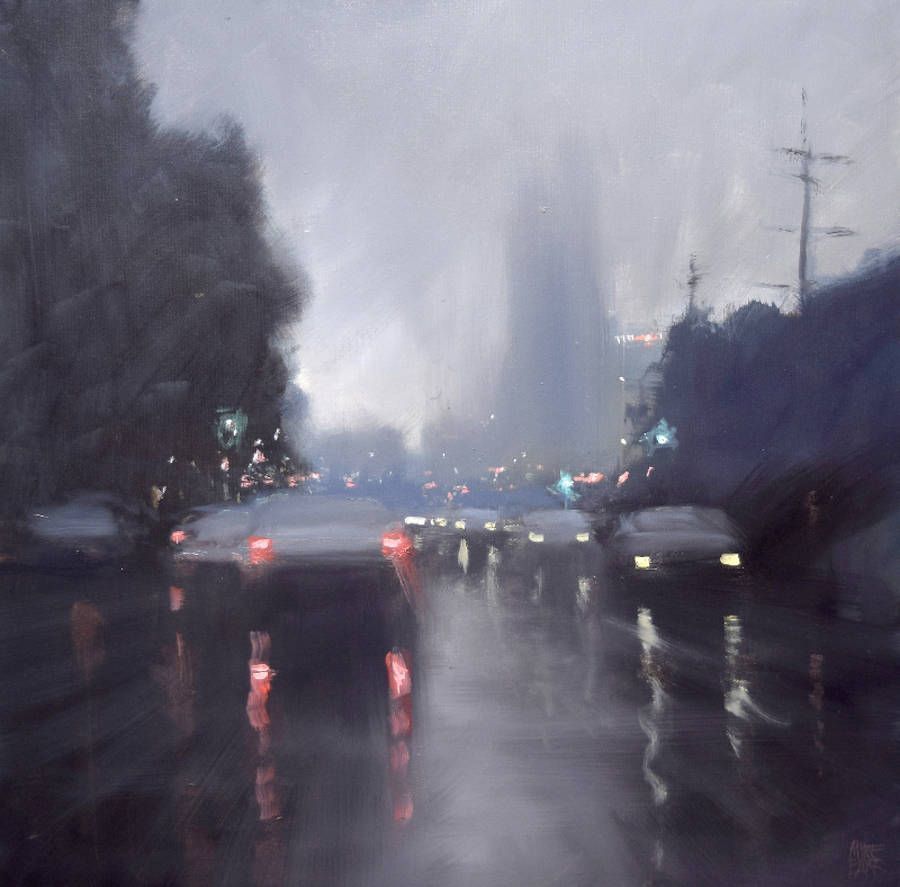 fubiz's tweet photo. Beautiful Rain Paintings by Mike Barr https://t.co/gI4WUUa9NG https://t.co/P810ivQqFs
