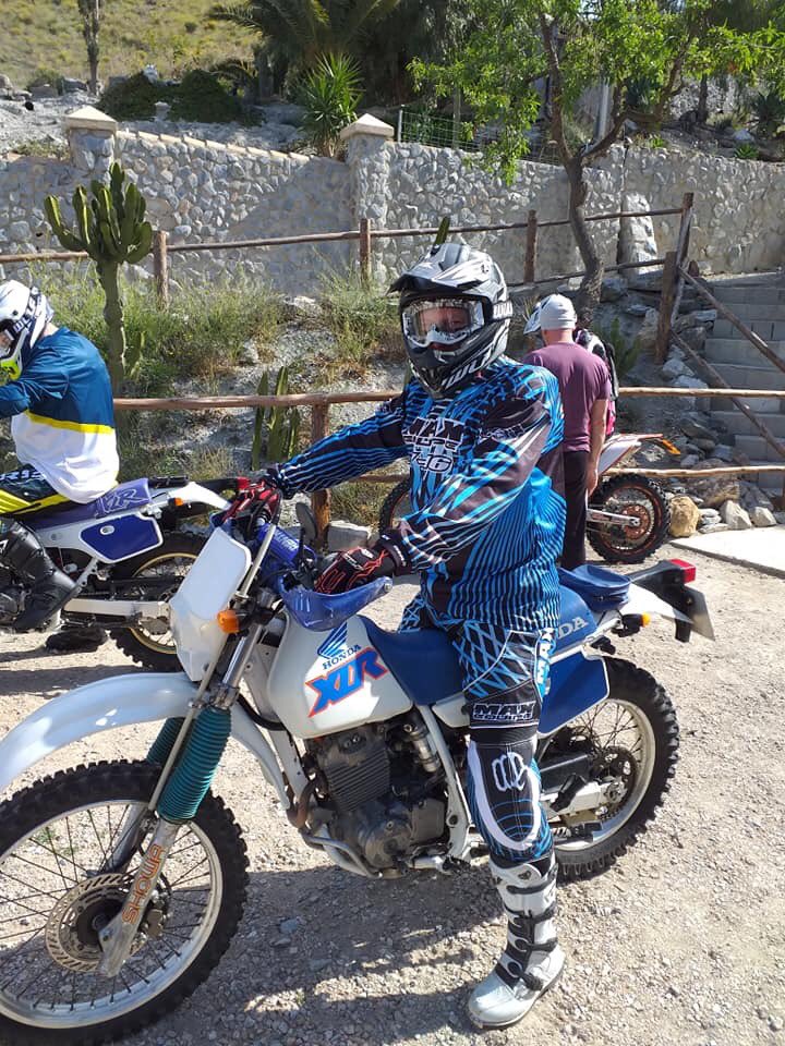 daveneale79's tweet photo. If you have ever considered trail riding in Spain. DO IT. 
I am not a track day rider, nor am I particularly experienced. I class myself as a cautious rider (polite version). But i was looked after so well. I can’t believe what I’ve done on a bike this week. FB Crixus Motorsport. https://t.co/vcU85kOkXn