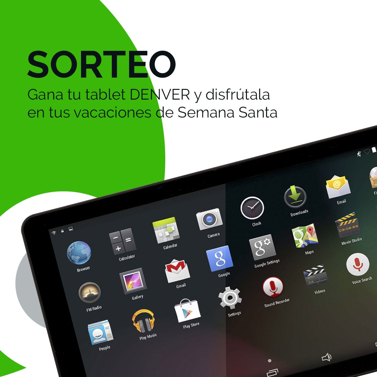 electroprecio's tweet photo. #SORTEO
¡Dinos qué planes tienes para #SemanaSanta y entrarás en el sorteo de una tablet Denver TAQ-10253! Tres pasos para participar:
1⃣ SÍGUENOS
2⃣ RESPONDE al tuit contándonos tus planes
3⃣ Haz RT
(Bases Legales: https://t.co/KOZxGpfeCf) https://t.co/lzze3o9NQi