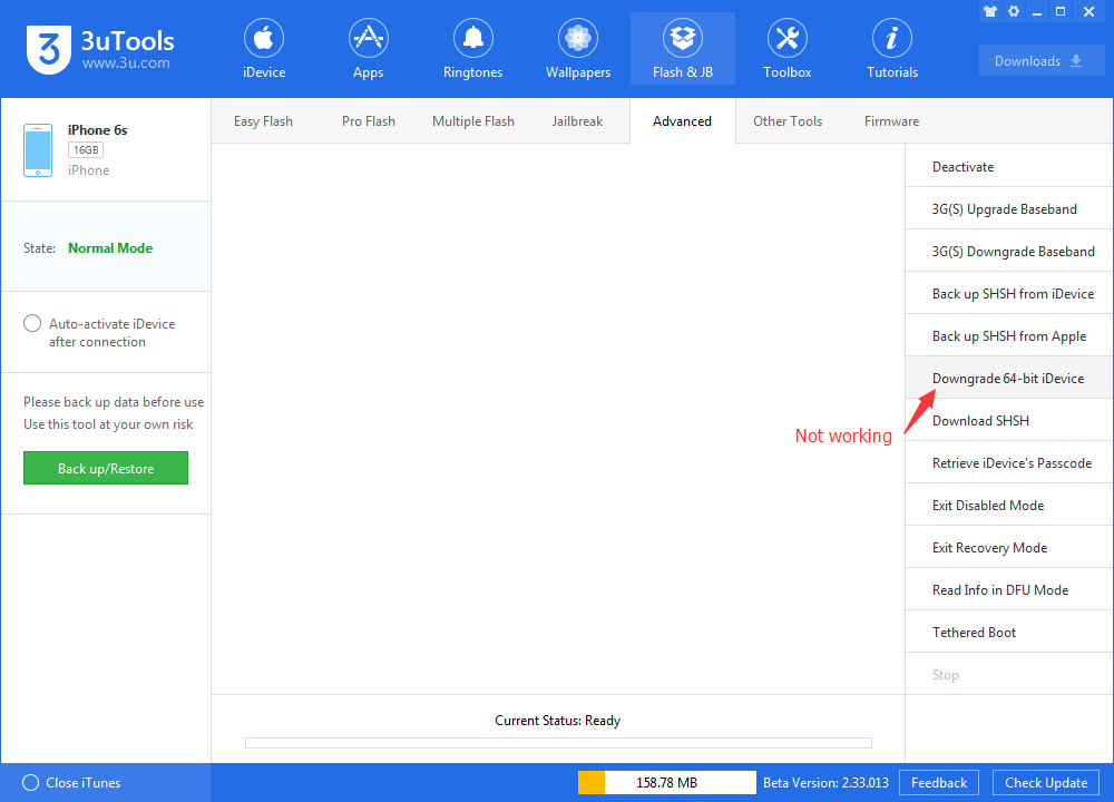 3uTools On Twitter How Could You Use This Feature To Downgrade From 