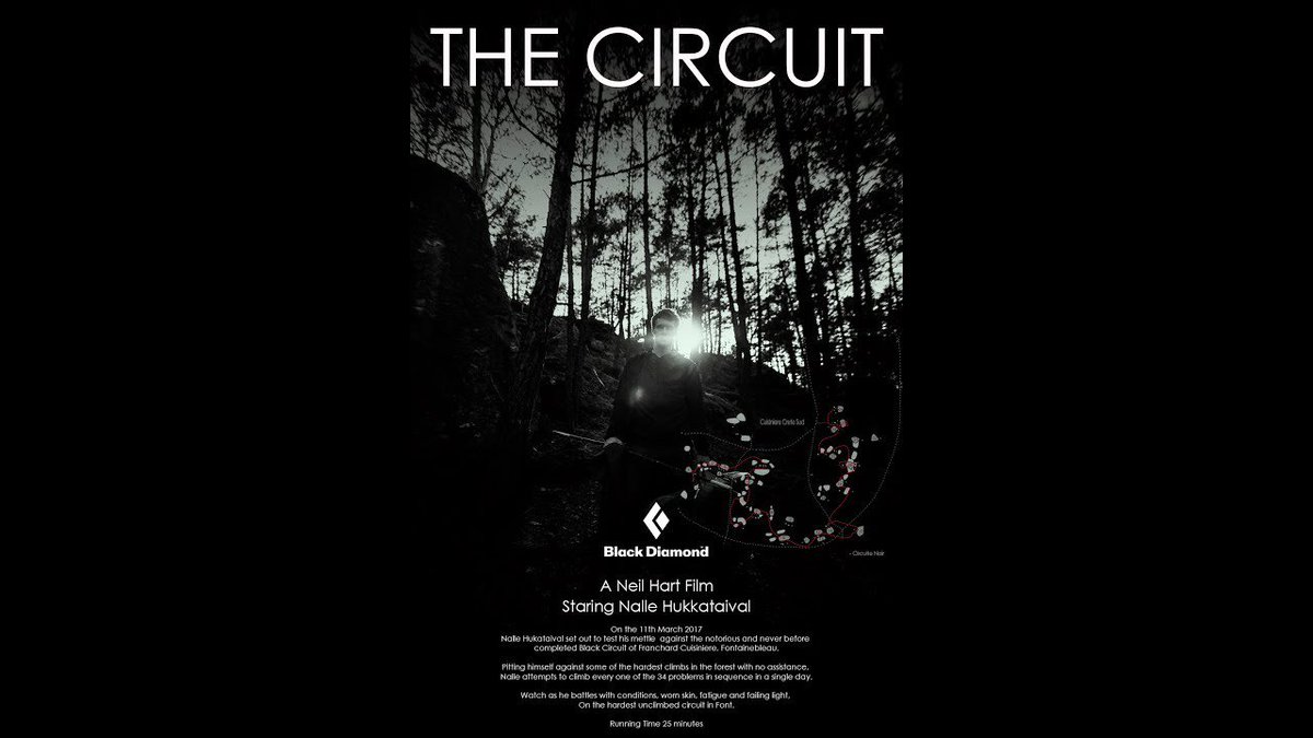 EpicTVClimbing's tweet photo. One of our favourite EVER climbing films. @NHukkataival takes on this infamous black circuit in Font.
https://t.co/pH9KG3GoDX https://t.co/xecfSk71dk