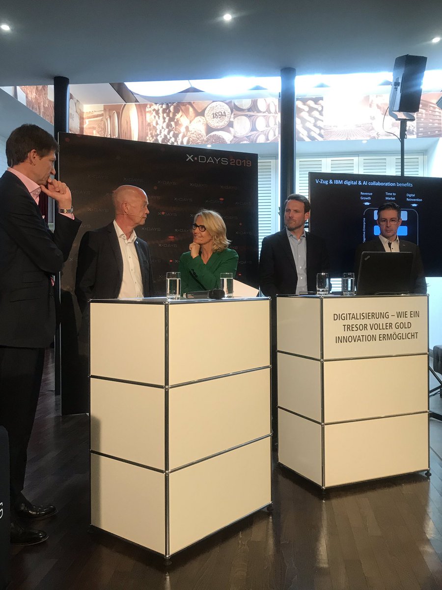 Sarah Malär (@sarahmalaer) on Twitter photo Die digitalen Schnittstelle bei den Geräten haben wir schon lange, aber jetzt öffnen wir diese für den User! - Dirk Hoffmann, CEO @vzug in der Panel Diskussion mit <a href="/ChfKeller/">Christian Keller</a> und <a href="/SonjaHasler/">Sonja Hasler</a> auf den #xdays19 @IBMCH Die digitalen Schnittstelle bei den Geräten haben wir schon lange, aber jetzt öffnen wir diese für den User! - Dirk Hoffmann, CEO @vzug in der Panel Diskussion mit <a href="/ChfKeller/">Christian Keller</a> und <a href="/SonjaHasler/">Sonja Hasler</a> auf den #xdays19 @IBMCH