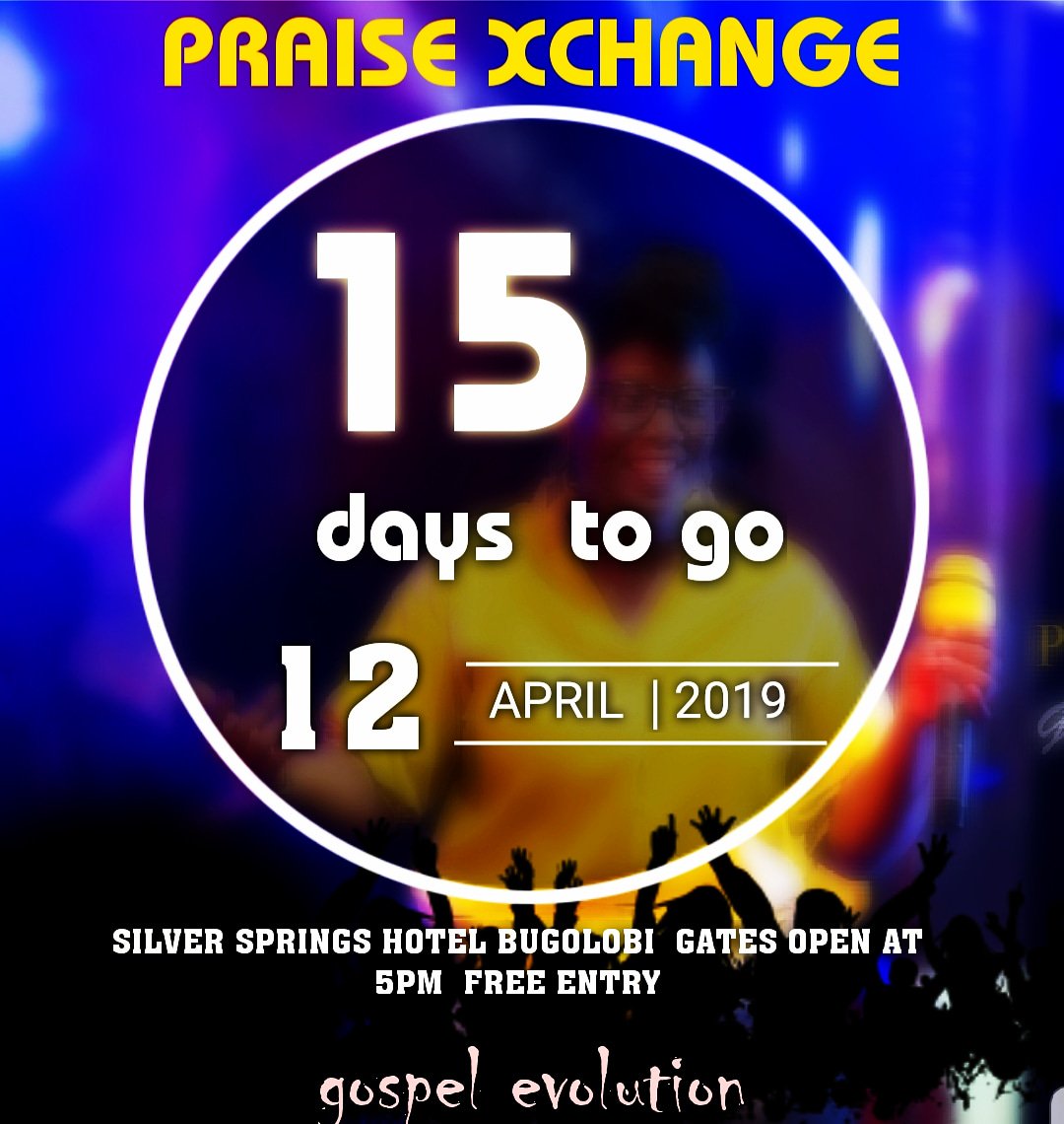 Only 15days to go........
#praisexchange