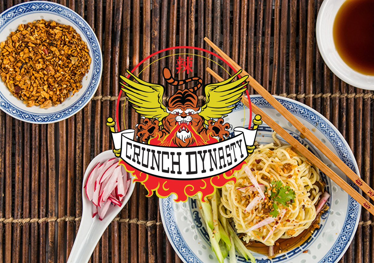 .<a href="/CrunchDynasty/">Crunch Dynasty</a> is an Asian-inspired crunch topping that smolders with flavors of chiles, soy sauce, fried shallots, ginger, &amp; toasted sesame seeds.

Save $5 OFF your purchase of Crunch Dynasty with code CRUNCH, good through Friday.

thespicehouse.com/crunch-dynasty