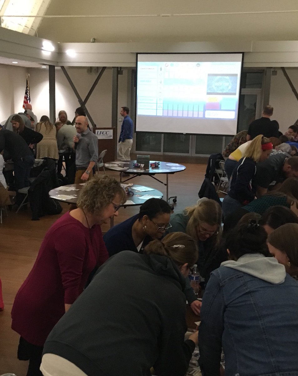O2bnCville's tweet photo. Fauquier teachers learn gamification strategies from John Meehan and videos of their shenanigans go viral on Twitter. #fcps1kidsdeserveit #superPD https://t.co/PvIMuWQ3ok