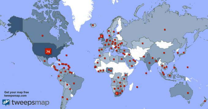 Special thank you to my 16 new followers from USA, and more last week. https://t.co/GCleYnYflL https://t<a href="/tag/thanksall"class="tags"><span>#thanksall</span></a>