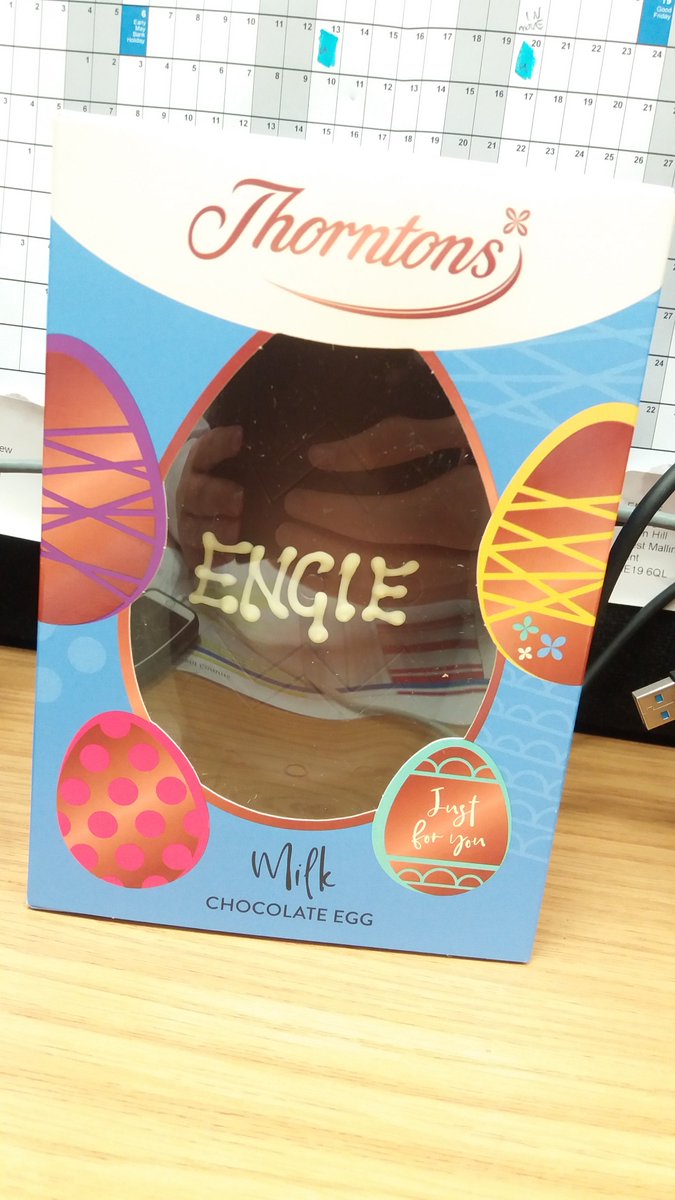 Nice little #EasterEgg treat from @ENGIE_Places_UK  🍫🎁