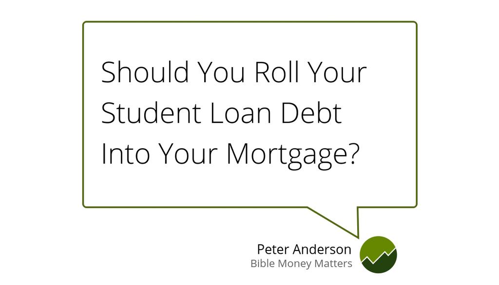 Should You Roll Your Student Loan Debt Into Your Mortgage? goo.gl/ucPphR #Loans #StudentLoan #Mortgage