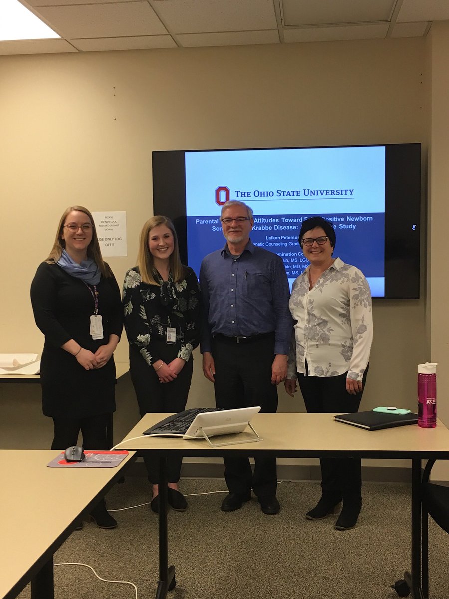 OSUGCP19 (@osugcpclassof19) on Twitter photo Congratulations to classmate Laiken Peterson on her extraordinary thesis defense yesterday! @PetersonLaiken <a href="/OhioStateGCProg/">Genetic Counseling Graduate Program at Ohio State</a> Congratulations to classmate Laiken Peterson on her extraordinary thesis defense yesterday! @PetersonLaiken <a href="/OhioStateGCProg/">Genetic Counseling Graduate Program at Ohio State</a>