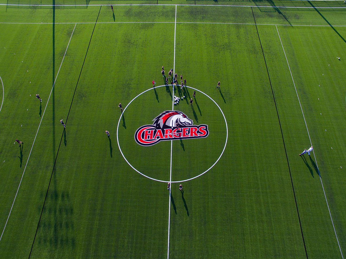 lancasterbible's tweet photo. Check out this bird's eye view of our women's soccer team. Spy anyone you know? You might have to zoom in reeeeeal close 🔍 https://t.co/zmuFl3Ya2C