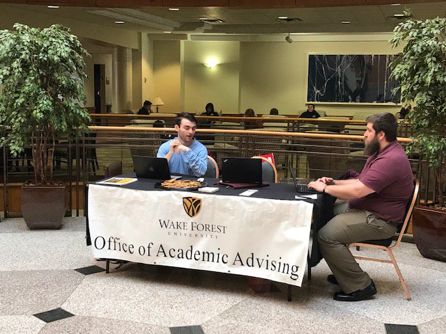 WFU Student Advising tweet media