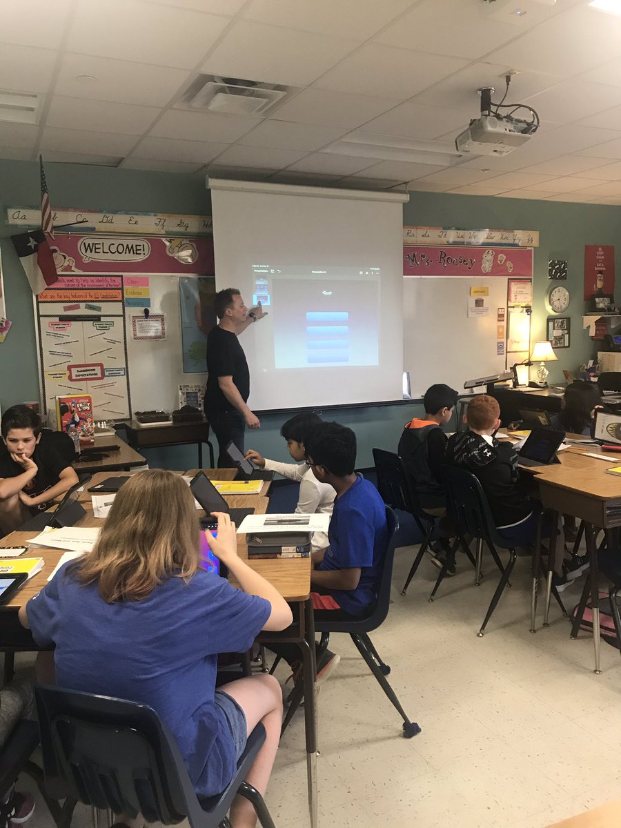 MrsRousey5's tweet photo. #Gr8gators Learning with Erik from Apple! SO fun!!! https://t.co/F2sDmKfDNr