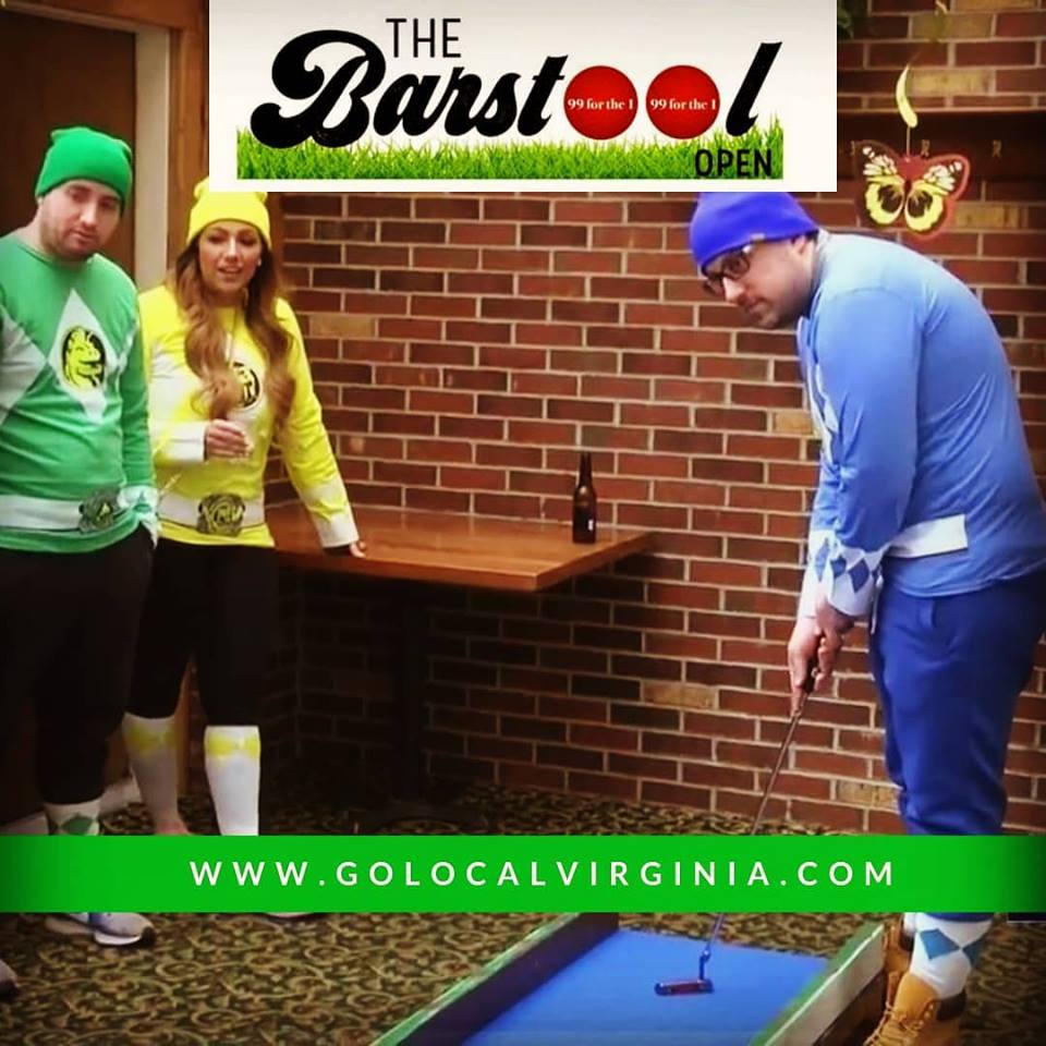 Working with an amazing local charity, @99forthe1 to host a fun, social event while raising funds and awareness.
The event is a bar crawl/putt putt course down Granby. Teams of any size, $25 per person. register at Golocalvirginia.com/events 
#golocal757 #barstoolopenva
#barcrawl