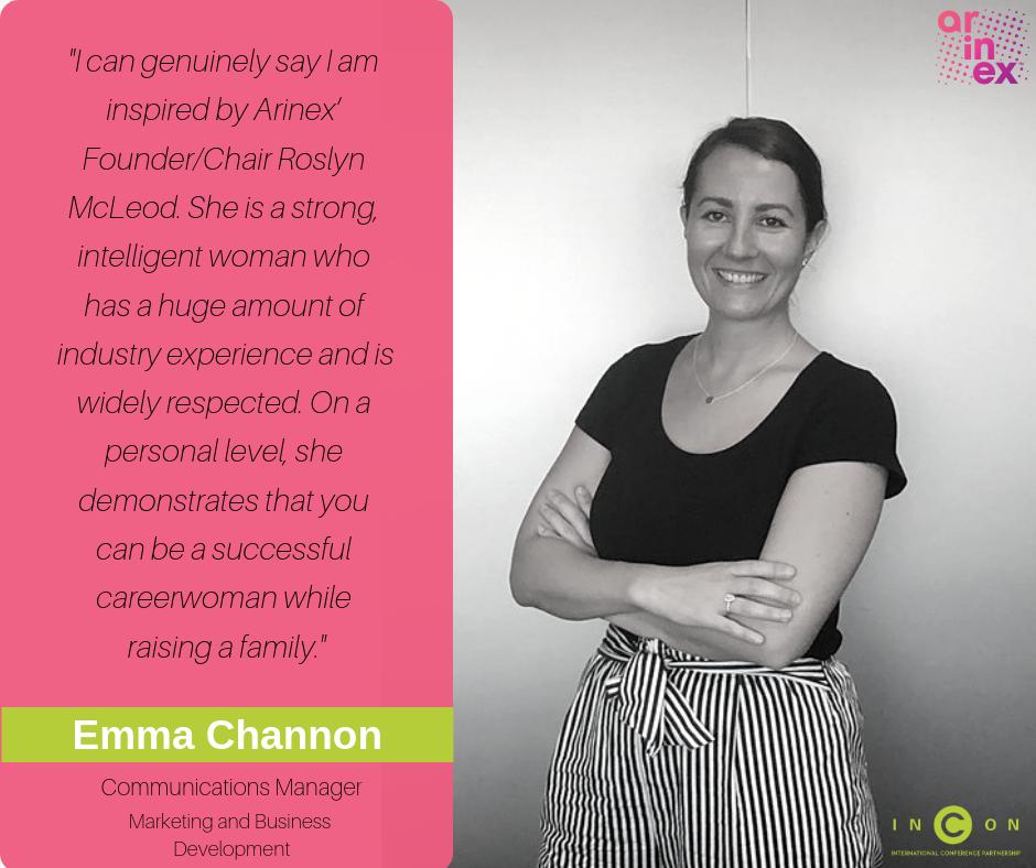 INCONGroup's tweet photo. This week #INCONfeatures @EmmaLBChannon. Do you know who inspires her and why?
 #INCONpeople @Arinex https://t.co/OTjNcIWMAk