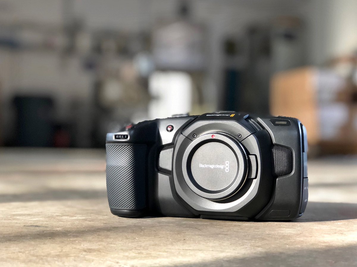 TaketheHighSt's tweet photo. Welcome to the family. 👏 #bmpcc4k #bmpcc #blackmagicpocketcinemacamera4k #blackmagiccamera @BMDesignPro @Blackmagic_News https://t.co/8Jjzak3QPm