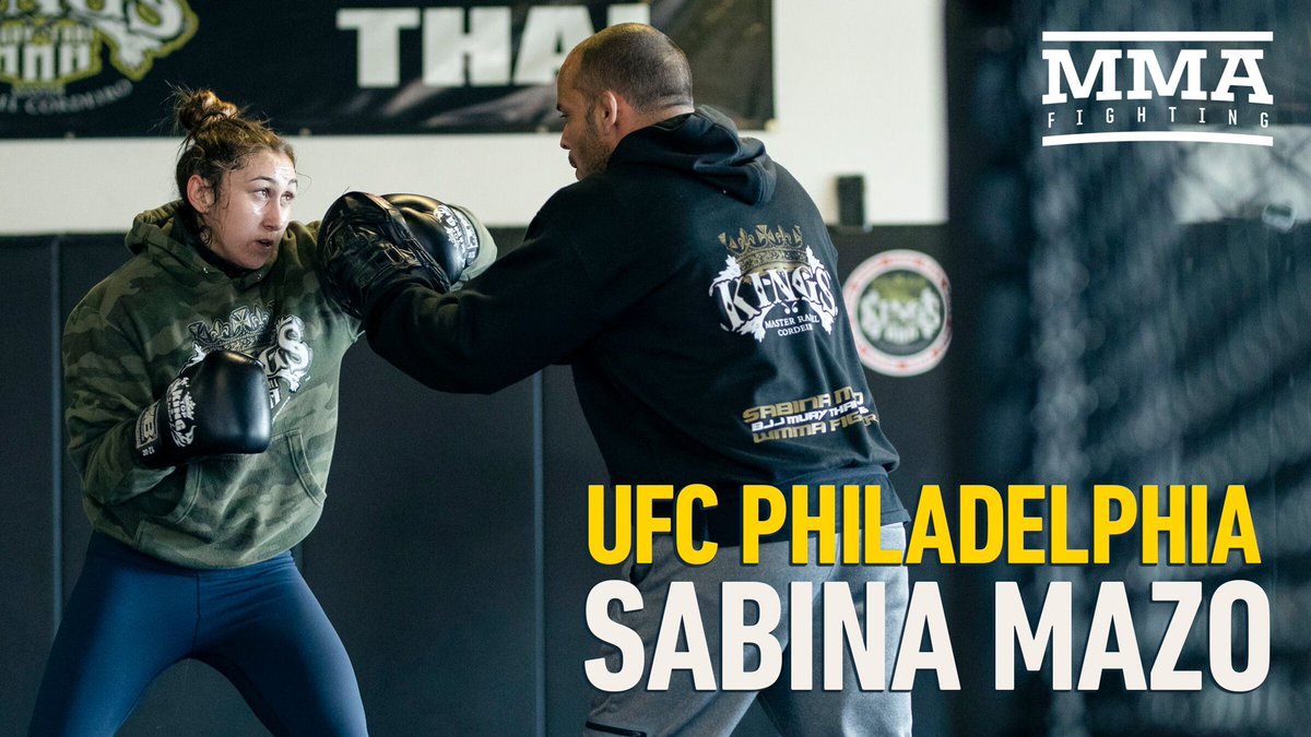 VIDEO: Meet top women’s flyweight prospect <a href="/SabinaMazo/">sabina mazo</a> ahead of her UFC Philadelphia debut (<a href="/ekc/">E. Casey Leydon</a>) mmafighting.com/2019/3/27/1828…