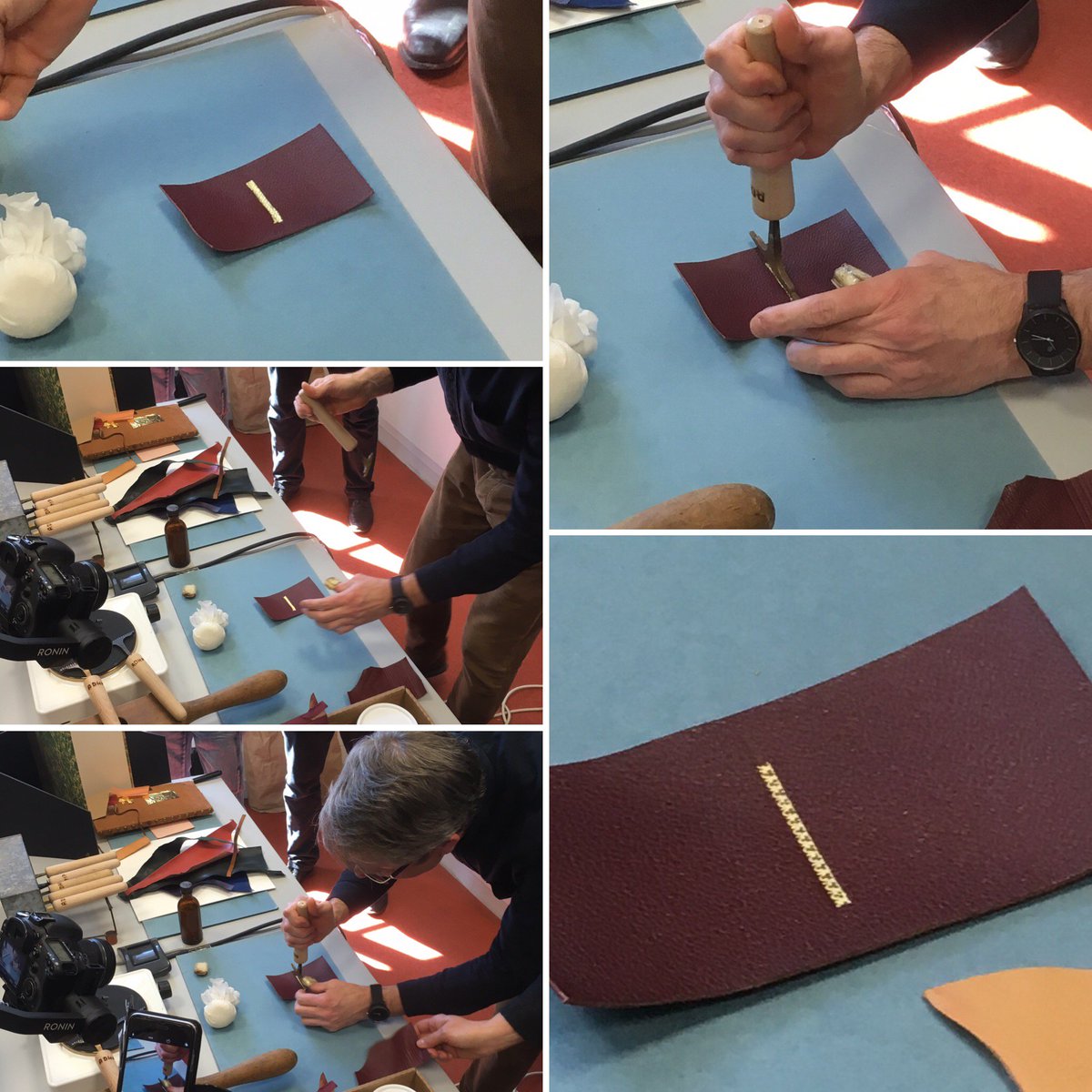 ArchivesBxM's tweet image. L’équipe du service conservation de retour aux @ArchivesBxM après avoir participé à la 12e journée professionnelle des restaurateurs-relieurs du Grand-Sud sur le thème de la dorure à la feuille d’or. Archives de la @MairieTarbes et du Musée Massey #patrimoine #restauration