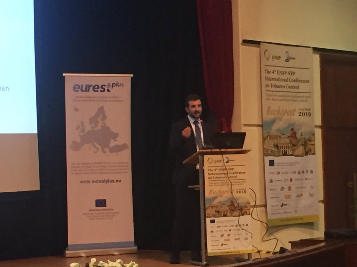 enspbrussels's tweet photo. Prof. @VardavasC presents trends in e-cigarette use in the EU and comparison of product pre- and post-TPD compliance @eurestplus #ENSPNetwork #ECTC https://t.co/BOmrAdqvBR