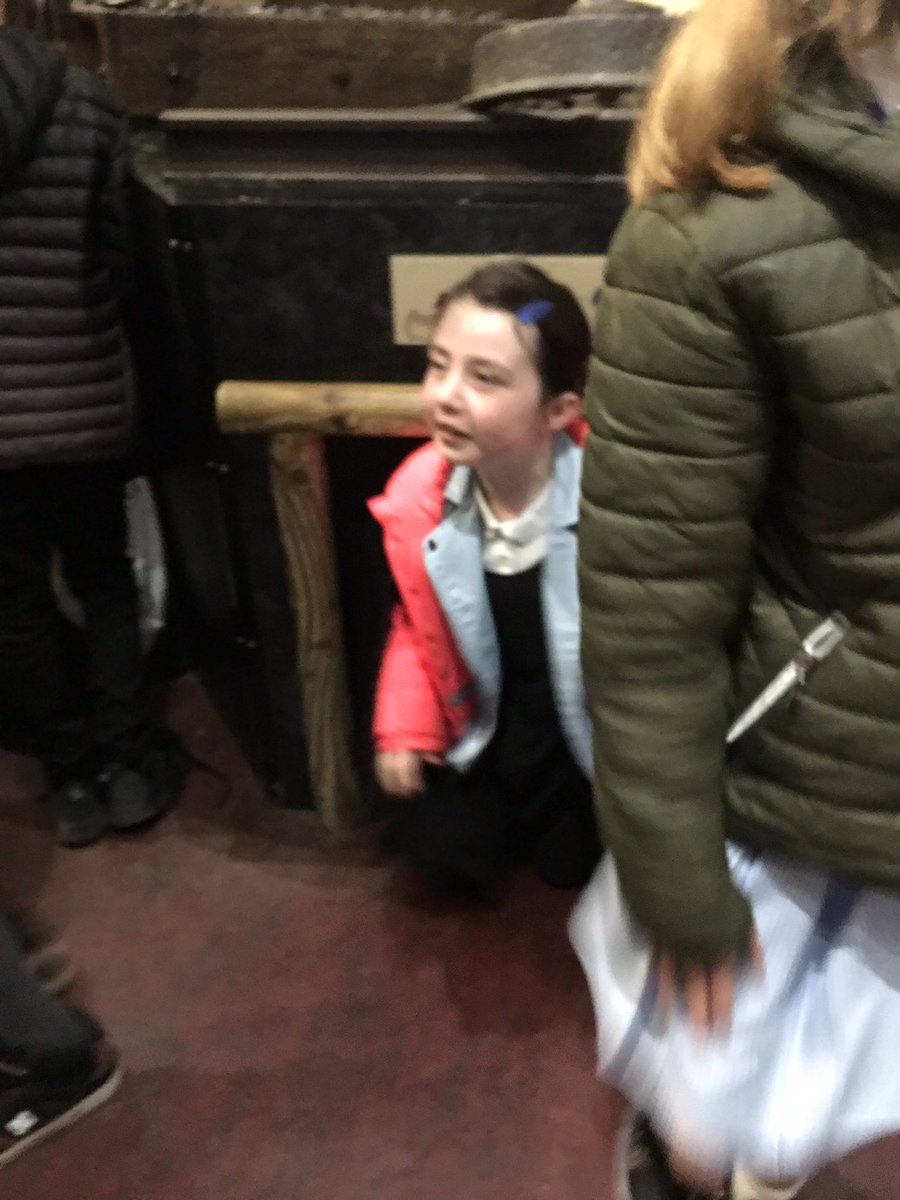 mrsglloyd's tweet photo. @YsgolMaesglas Amaxing underground experience at the big pit followed by a picnic lunch and a quick trip round the museum https://t.co/N250jciMZx