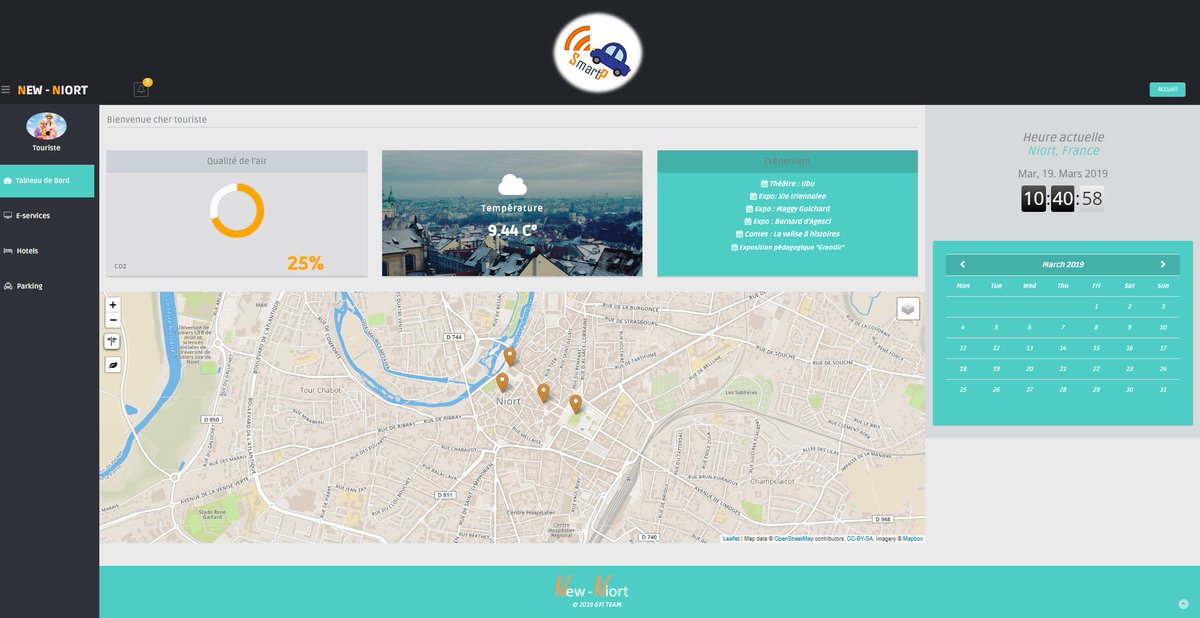 inetum_fra's tweet image. 📢Découvrez l'application créée par @gfiinformatique pour la ville de #Niort lors du salon @NiortNumeric, l'app qui informe sur la disponibilité des parkings en temps réel 🚘! Aujourd'hui et jusqu'à demain, venez échanger avec nos équipes.  #niortnumeric bit.ly/2tQGWtB