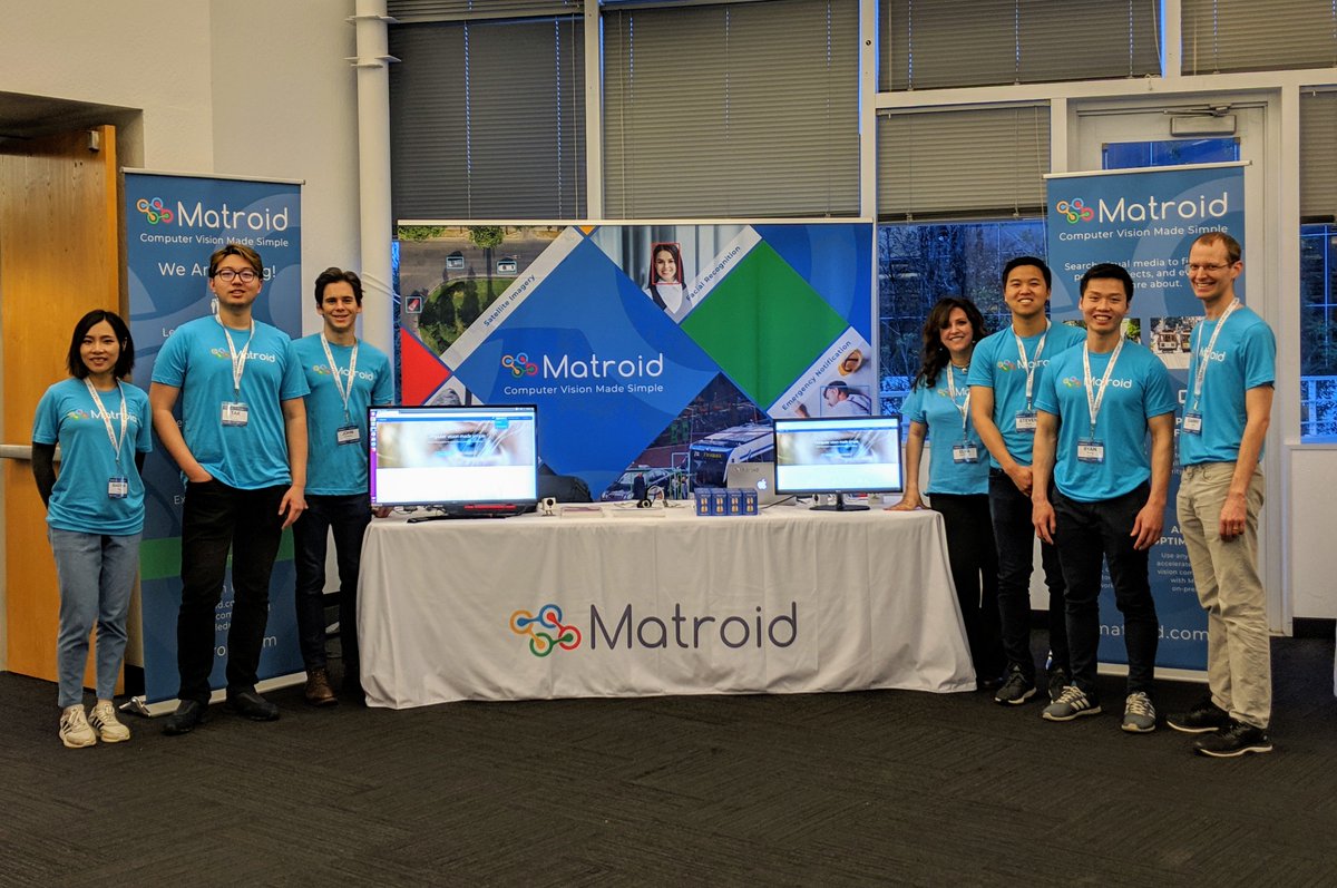 matroid's tweet photo. The Matroid team is up early and ready to go for #ScaledML 2019 at the Computer History Museum in Mountain View! https://t.co/w24zJ5EL4c