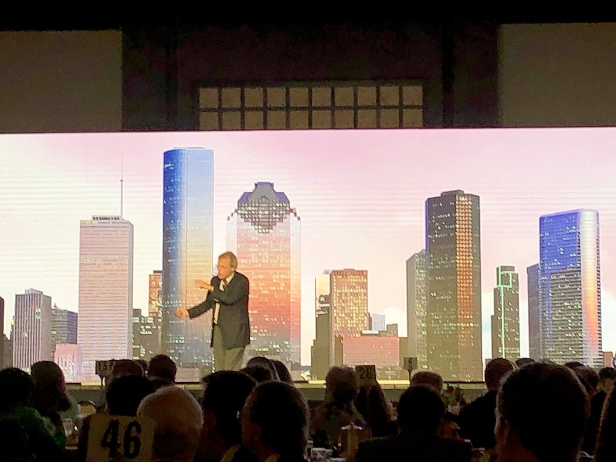 Dr. Klineberg, director of the Kinder Institute, speaks on the growth of workforce in Houston at HCC State of the College