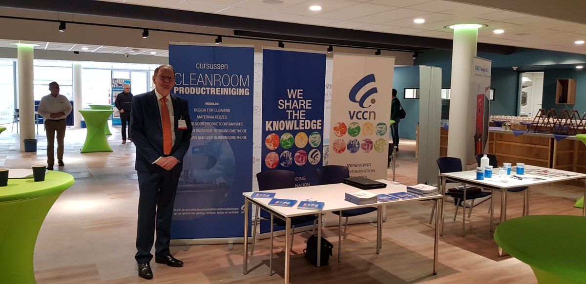 VCCN1's tweet photo. Gisteren was de 'Clean 2019: schoon ontwerpen, produceren, assembleren en verpakken' met VCCN als partner. Het reinigen van onderdelen is cruciaal binnen de productieprocessen in o.a. de metaalbewerkende / -verwerkende industrie, de automotive, medische technologie of luchtvaart. https://t.co/lk9LlgSOOD