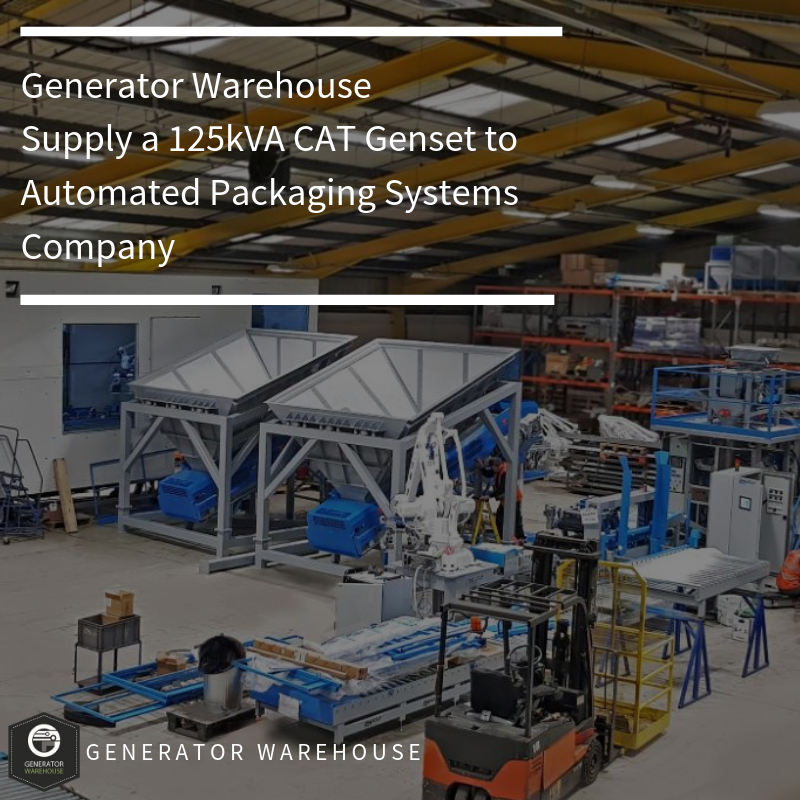 GenWarehouse's tweet photo. Generator Warehouse Supply a 125kVA CAT Genset to Automated Packaging Systems Company

Read more: 
https://t.co/gNFzwj0kmK https://t.co/rY7AcH86WJ