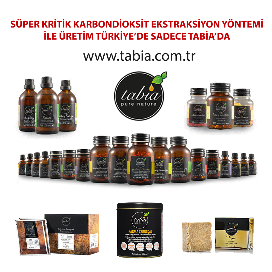 Süper Kritik Karbondioksit Ekstraksiyon Yöntemi ile Üretim Türkiye'de Sadece Tabia'da 
#tabiaürünleri #tabia #eczane #sağlık #doğalürünler #doğalyağlar #EkstraksiyonYöntemi #Ekstraksiyon
