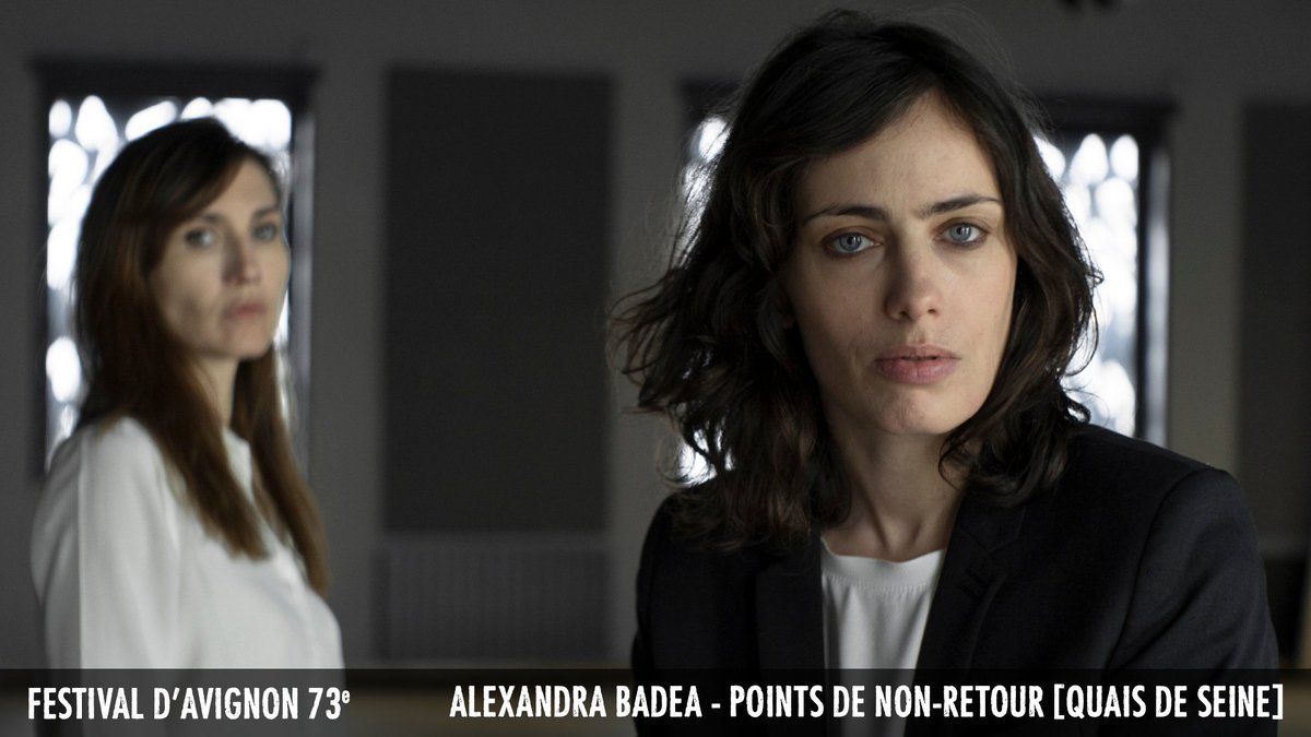 FestivalAvignon's tweet photo. [#FDA19 | PROGRAMMATION] Points de non-retour [Quai de Seine] De @Alexbadea123 «La figure du disparu a toujours été au centre de mon écriture.» @LArcheEditeur #BenoitXII 5/12 JUIL @FestivalAvignon #theatre #creation https://t.co/0HLuj9Vp14