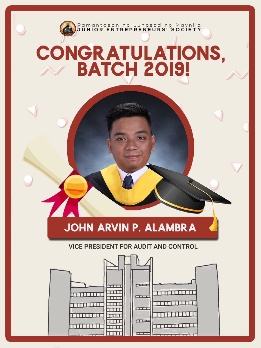 plmjes's tweet photo. 🔴🎓 51st Commencement Exercises 🎓🔴
To happy endings and new begginings, Happy Graduation day! You did it!
#JES16
#PLMJES
#GRADUATION2019 https://t.co/fEgFspnrkD