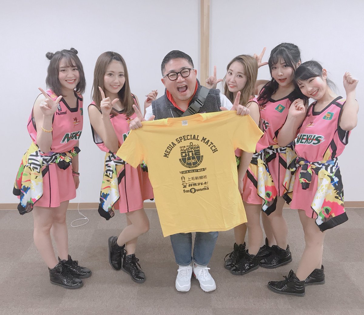 FM群馬 の #WAIWAIGROOVIN パーソナリティ内藤聡さんが遊びに来てくれました！！めちゃくちゃ面白い方です😂✨会場で応援してくれます💕  #群馬クレインサンダーズ #LTC