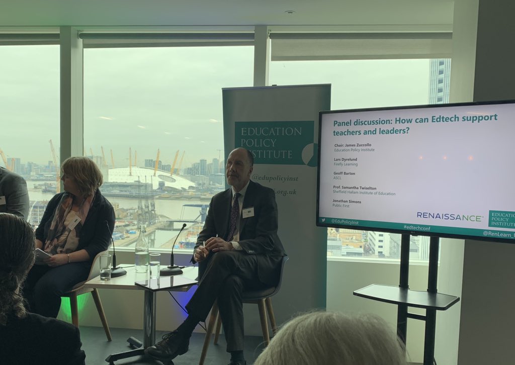 Georgie_R_Hart's tweet photo. ‘We are an ecosystem. We must work together to shape the future of education’ couldn’t agree more #collaborationineducation #ed5m #edtechconf https://t.co/zVVxZouTjm