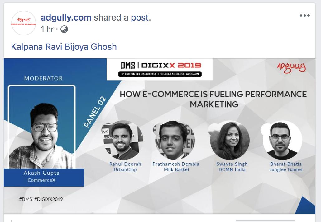 _deveshgupta's tweet photo. Extremely happy to share that @DCMN India's @neoshwets (Swayta Singh, AVP, Brand Strategy) will be participating in a panel discussion on #PerformanceMarketing at #DigitalMediaSummit on March 29. Please join us at the event. 
Thanks @adgully @bijoyaghosh_ https://t.co/ZVjav5wKnM