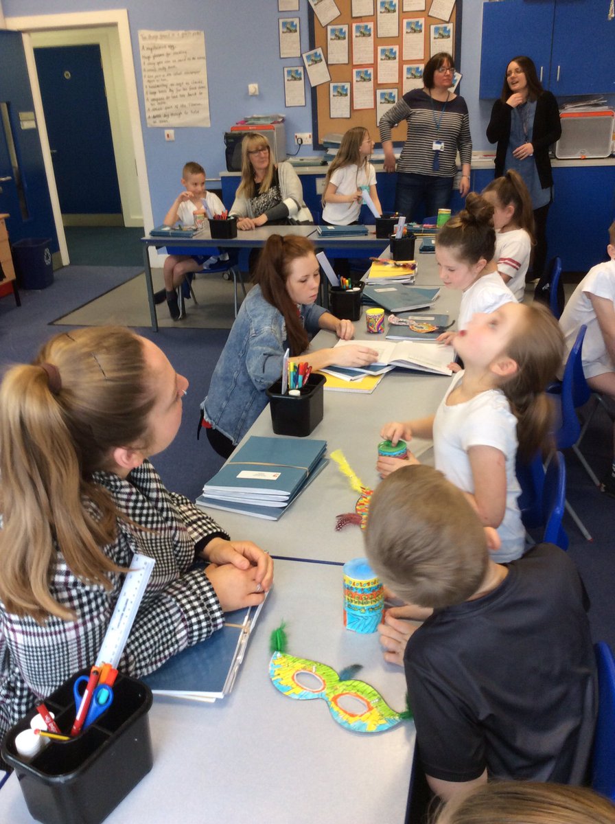 Children enjoying showing of there learning to parents <a href="/Y3and4FoxHill/">Y3/4FoxHill</a>