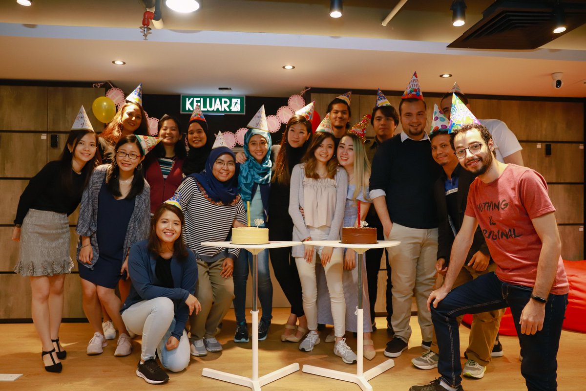 Forest_Int's tweet photo. Today we've celebrated the birthday babies of 2019's first quarter! Another fun day at work #LifeAtForest https://t.co/pCKdEraCJc