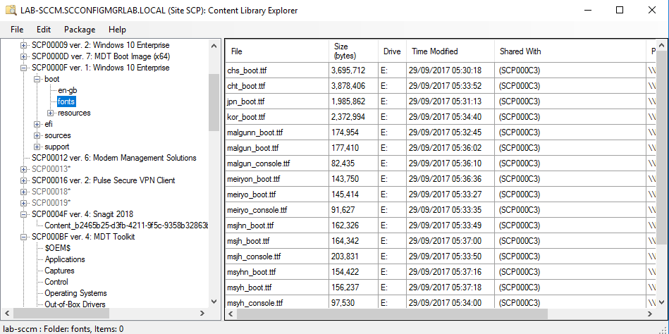 modaly_it's tweet photo. #30daysofconfigmgr Tip: Have you had issues with packages missing files, but content distribution appears successful? Long UNC source paths? Installations failing? Then use the Content Explorer tool to ensure that the content on your DP 's matches your source. @ccmexec you're up https://t.co/Ci8OcrtSZz