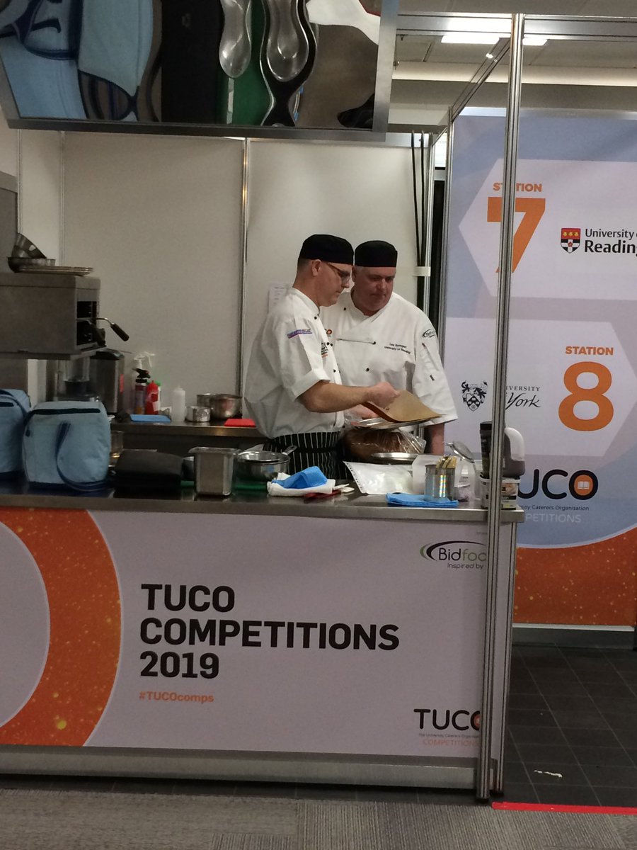 Our chef’s Lee & Clint are underway in The Chef’s Challenge @TUCOltd competition...Good luck guys #teamhenley #chefschallenge #TUCOComps