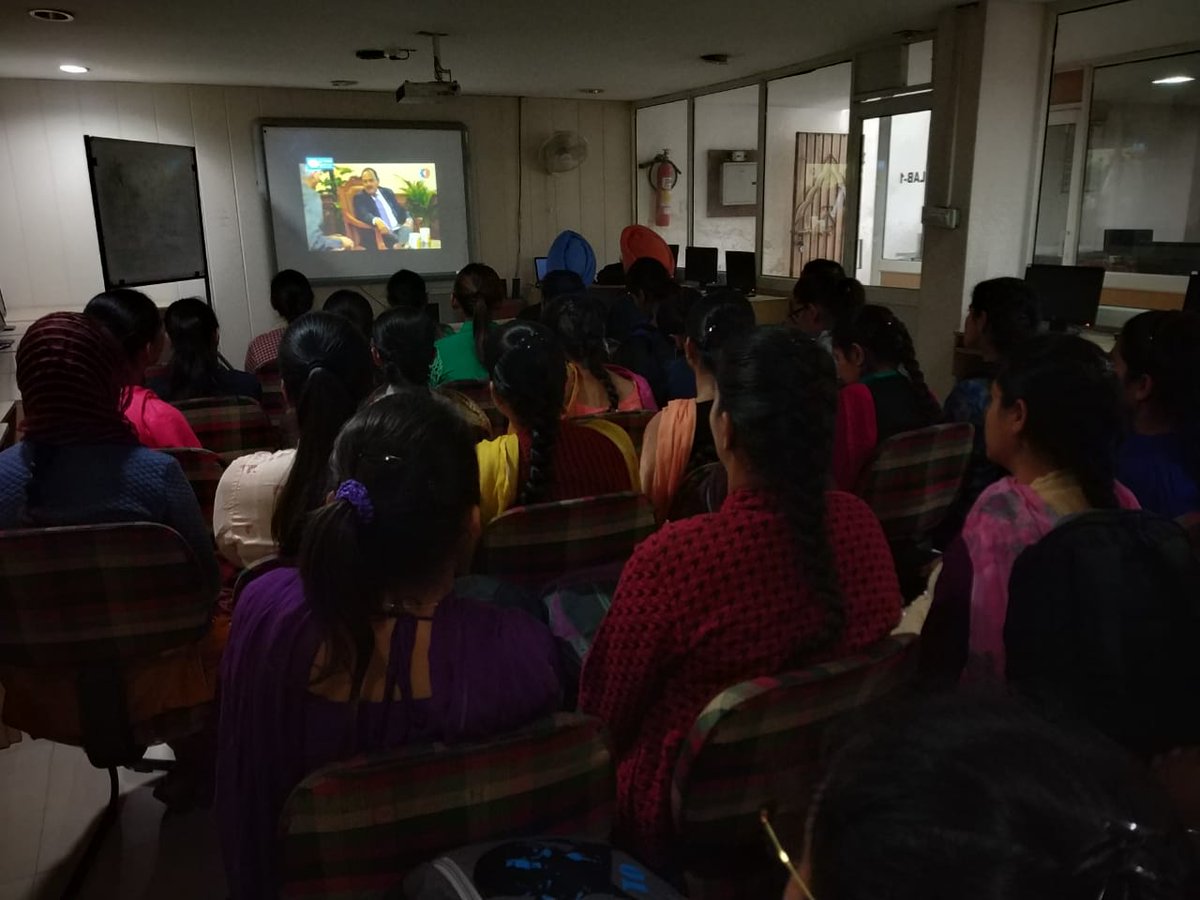KhalsaFor's tweet photo. MHRD innovation cell (IIC) Khlasa college for women, amritsar organized webinar on 'India's First Leadership Talk Series' with Shri. Ajit Doval Ji,National Security Advisor,Govt. Of India. 

.Art of Decision Making. https://t.co/zxsSqyMJqs